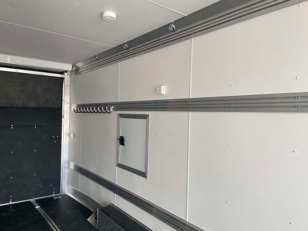 2024 Mission 8.5 x 22 Enclosed Trailer **Heater & Cabinets** - Image 11