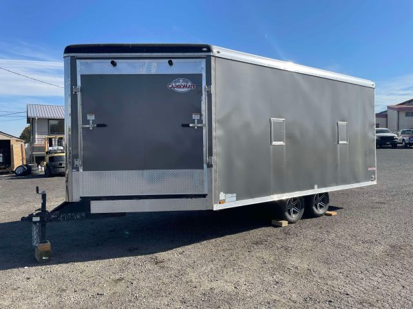 2023 Cargo Mate 8.5 x 16 + 5 Wedge Snowbird Enclosed Trailer **used**