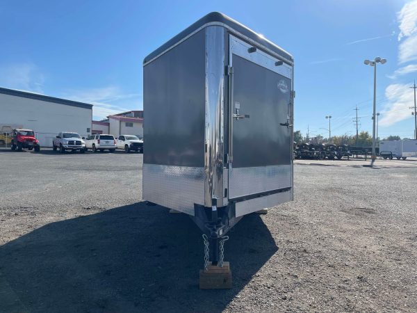 2023 Cargo Mate 8.5 x 16 + 5 Wedge Snowbird Enclosed Trailer **used** - Image 5