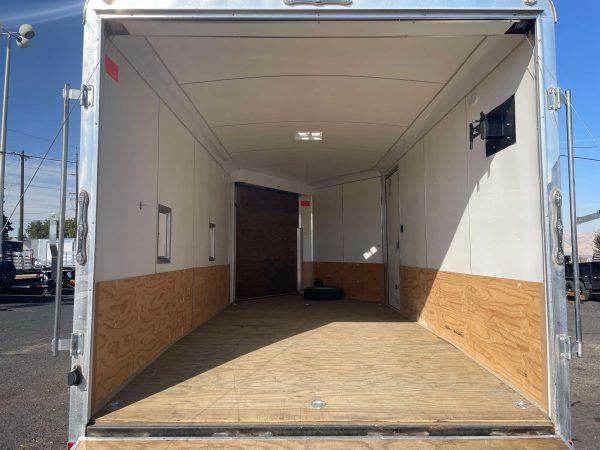 2023 Cargo Mate 8.5 x 16 + 5 Wedge Snowbird Enclosed Trailer **used** - Image 8
