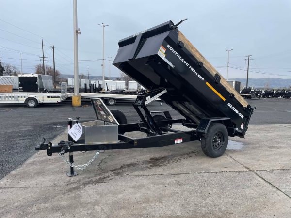 2026 Southland 5 x 10 5k Dump Trailer **Slide in Ramps**