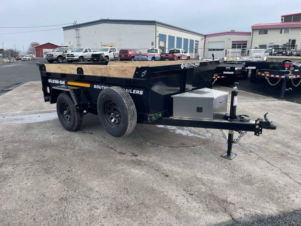 2026 Southland 5 x 10 5k Dump Trailer **Slide in Ramps** - Image 2