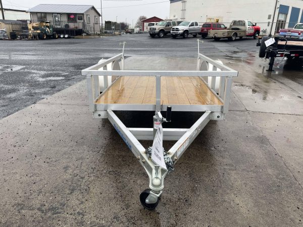 2025 Alcom 60 x 8 Utility Trailer **Rear Rampgate** - Image 2