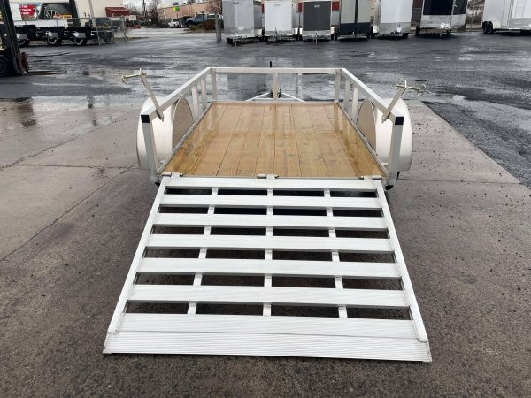 2025 Alcom 60 x 8 Utility Trailer **Rear Rampgate** - Image 4