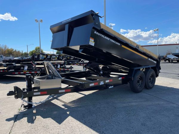 2025 Southland 7 x 14 16k Dump Trailer **Slide in Ramps**