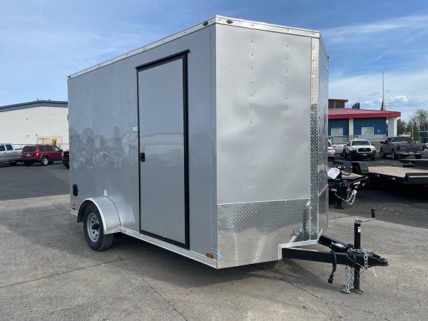 2025 Cargo Mate 7 x 12 E-Series Enclosed Trailer **12" Extra Height**