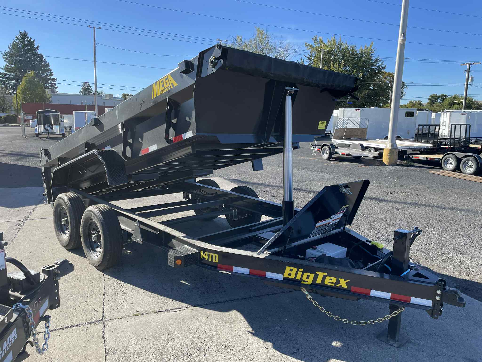 2026 Big Tex 83 x 14 14TD Telescopic Dump Trailer **GVWR 14k**