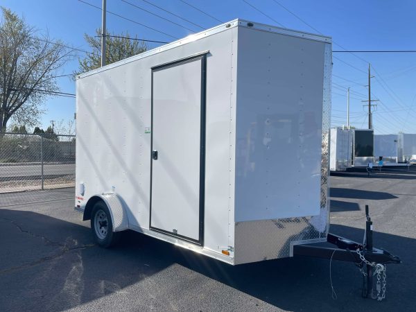 2025 Cargo Mate 7 x 12 E-Series Enclosed Trailer **Ramp Door**