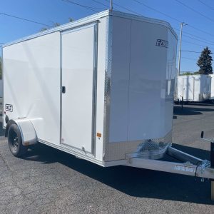 2025 Alcom 6 x 12 EZ Hauler Enclosed Trailer **Ramp Door**