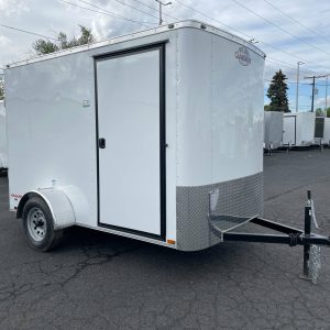 2025 Cargo Mate 6 x 10 Challenger Enclosed Trailer **Ramp Door**