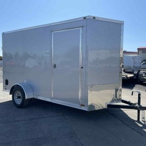 2025 Cargo Mate 6 x 12 E-Series Enclosed Trailer **6" Extra Height**