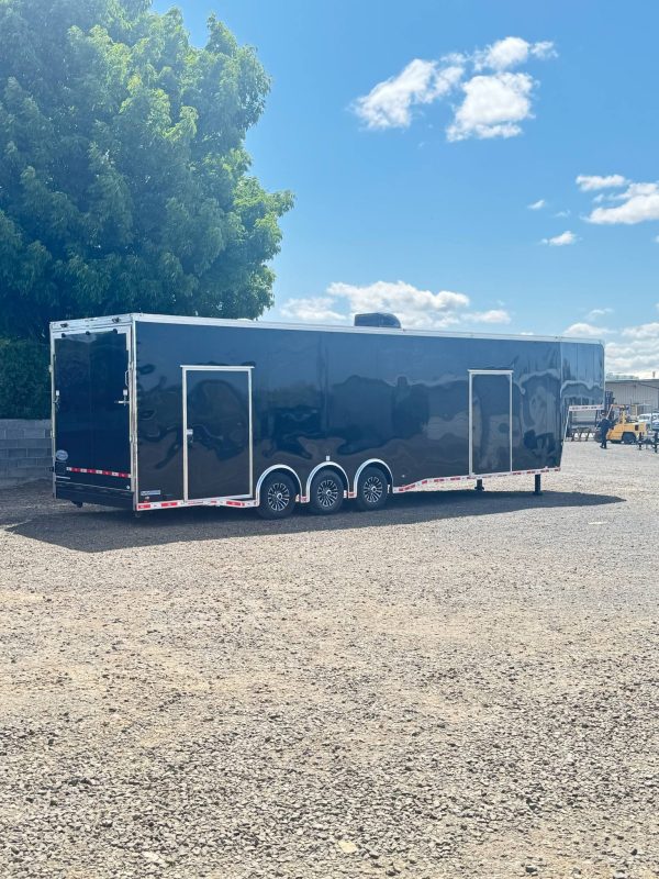 2023 Continental Cargo 8.5 x 40 Gooseneck Cargo Trailer **18" Extra Height**