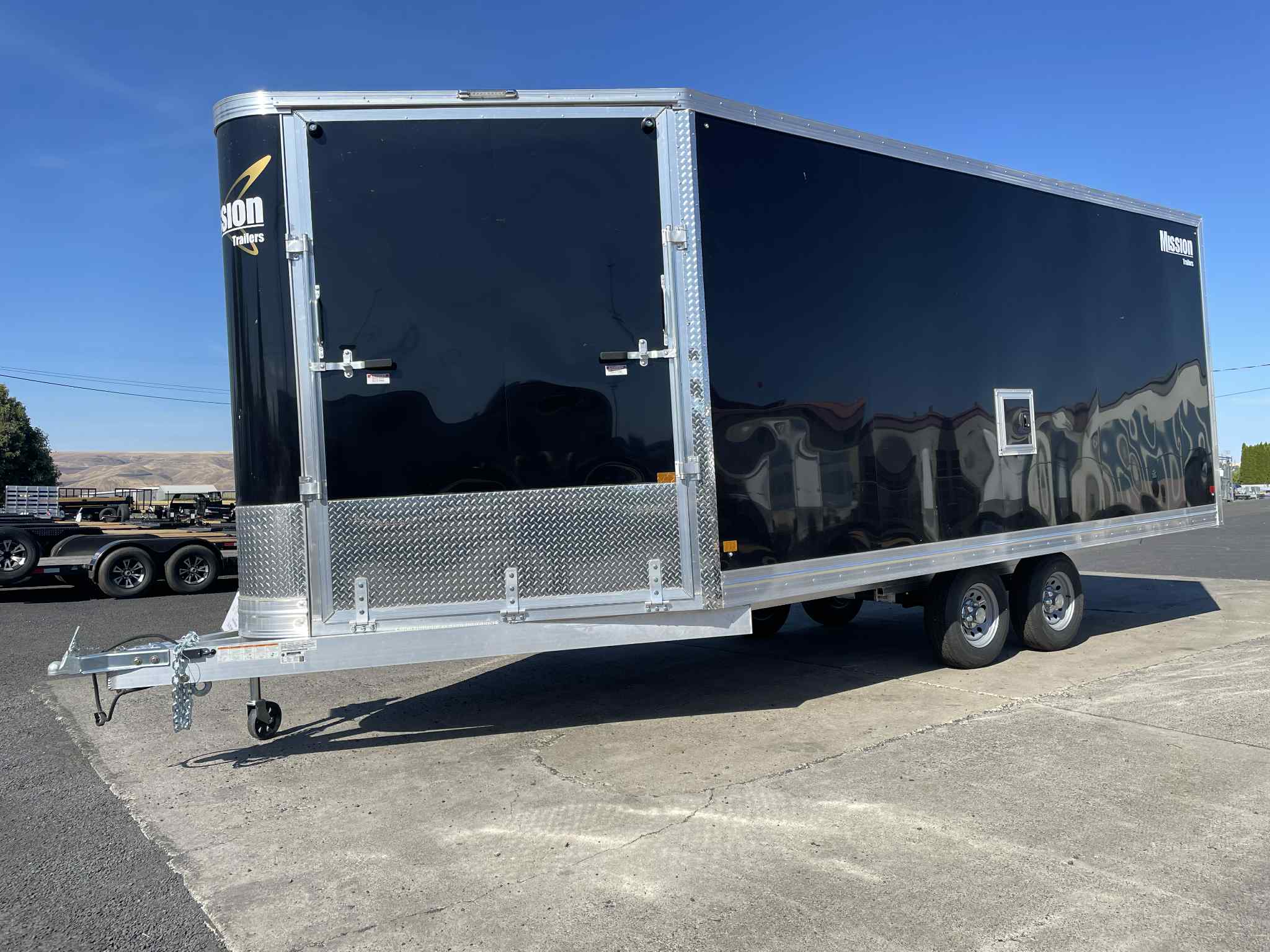 2026 Mission 101 x 20 Enclosed Snow Trailer **18" Extra Height**