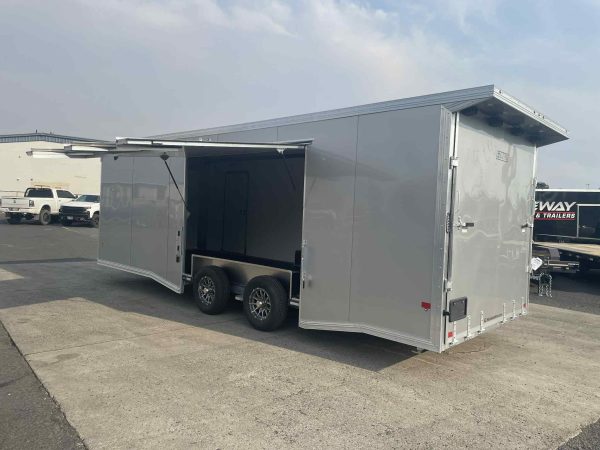 2026 Alcom 8.5 x 24 EZ Hauler Enclosed Trailer **3" Extra Height** - Image 3