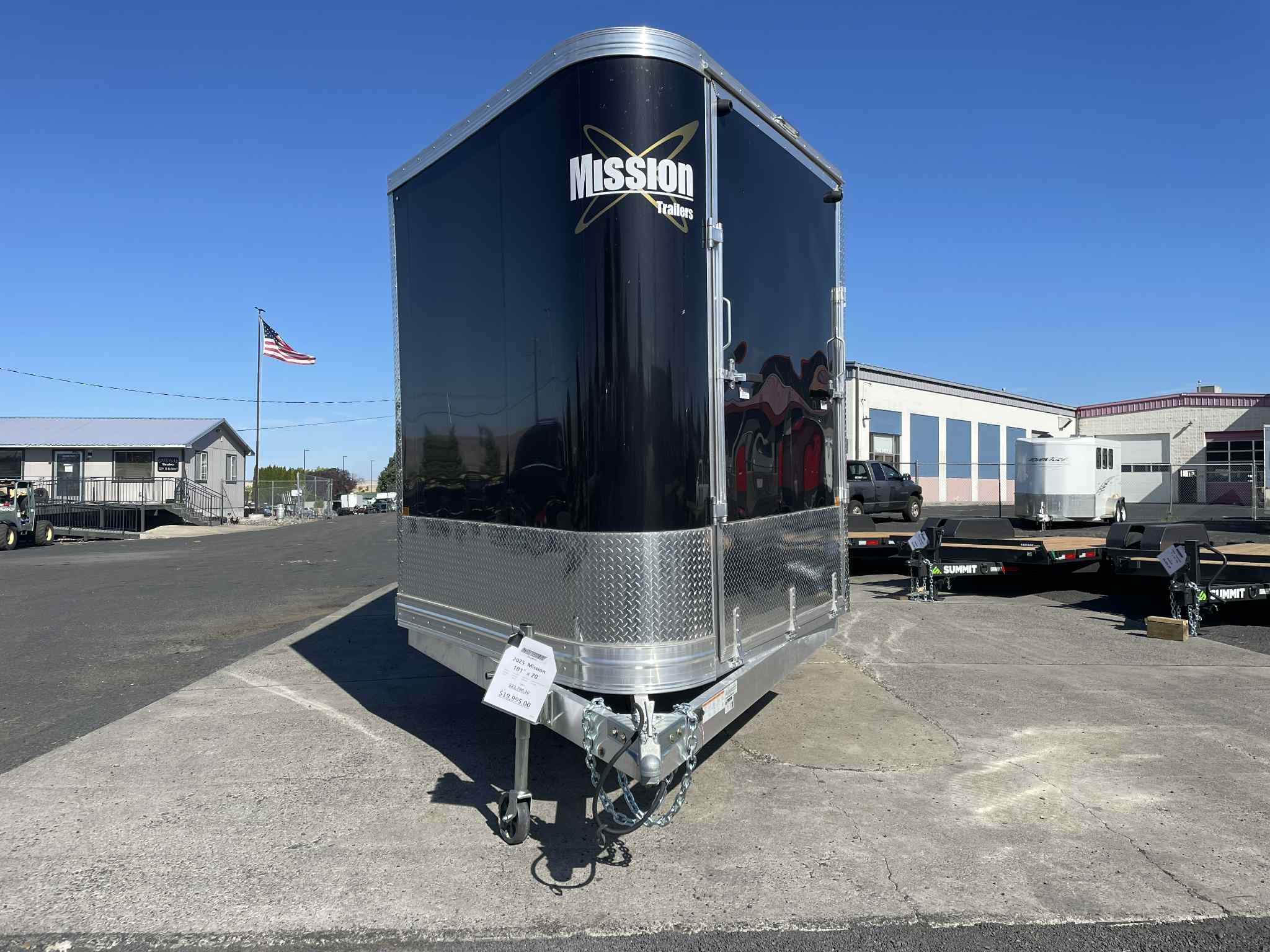 2026 Mission 101 x 20 Enclosed Snow Trailer **18" Extra Height** - Image 4