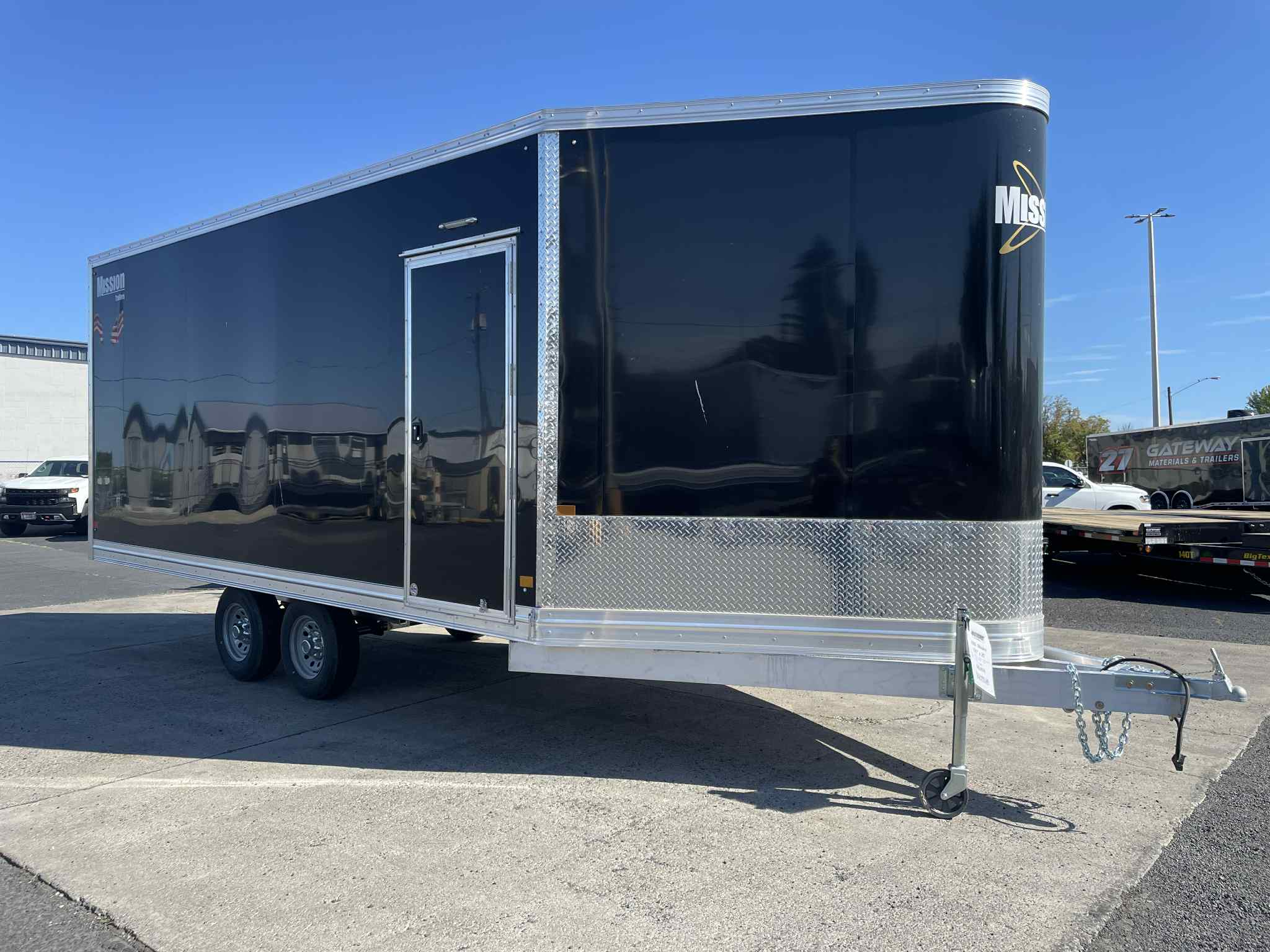 2026 Mission 101 x 20 Enclosed Snow Trailer **18" Extra Height** - Image 3