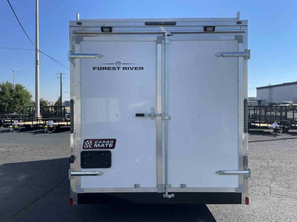 2026 Cargo Mate 7 x 16 Contractor Enclosed Trailer **Ladder Racks** - Image 4