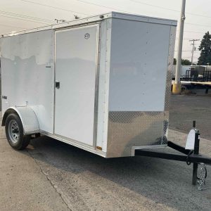 2026 Cargo Mate 5 x 10 E-Series Enclosed Trailer **Ramp Door**