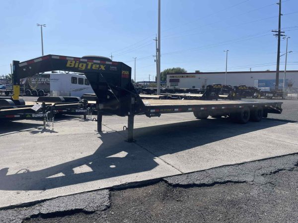 2026 Big Tex 102 x 25 + 5 25GN Gooseneck Trailer **Mega Ramps** - Image 2