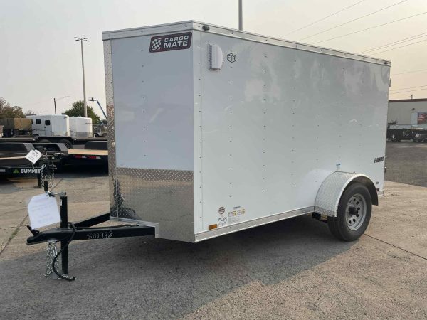 2026 Cargo Mate 5 x 10 E-Series Enclosed Trailer **Ramp Door** - Image 2