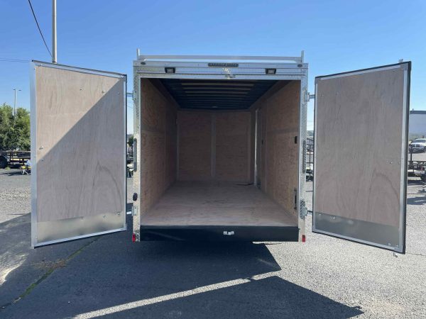 2026 Cargo Mate 7 x 16 Contractor Enclosed Trailer **Ladder Racks** - Image 5