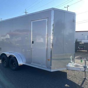 2026 Alcom 7 x 14 EZ Hauler Enclosed Trailer **XLT Pro Series**