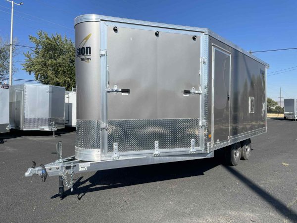 2026 Mission 101 x 14 Enclosed Snow Trailer **6" Extra Height**