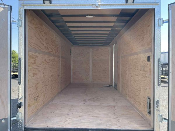 2026 Cargo Mate 7 x 16 Contractor Enclosed Trailer **Ladder Racks** - Image 6