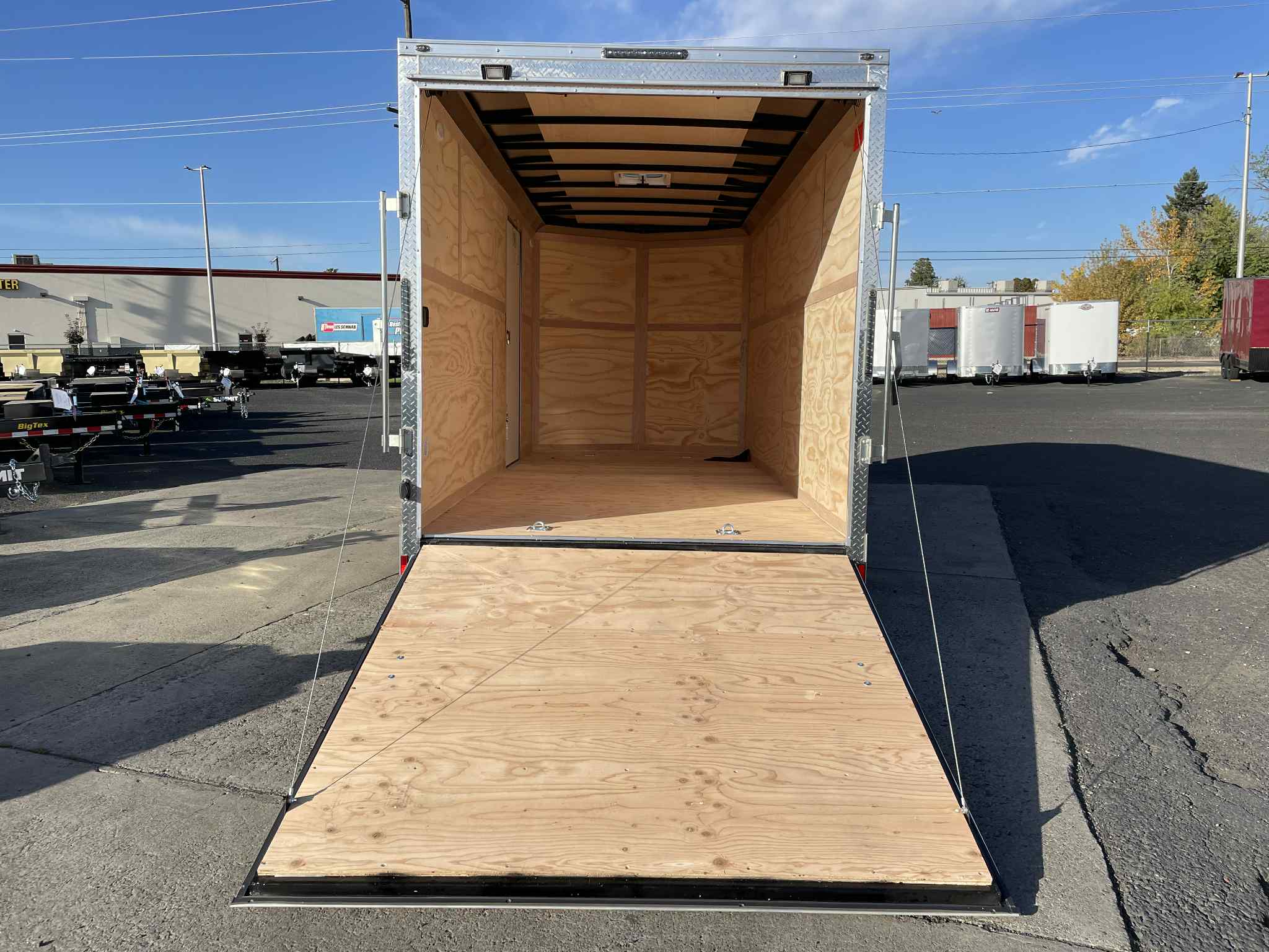 2026 Cargo Mate 7 x 16 E-Series Enclosed Trailer **12" Extra Height** - Image 5