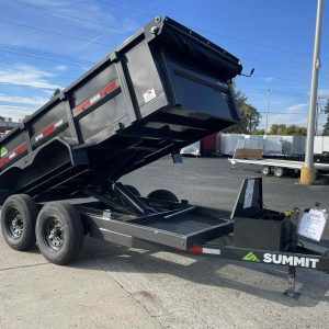 2026 Summit 6 x 12 Cascade Dump Trailer **GVWR 14k**