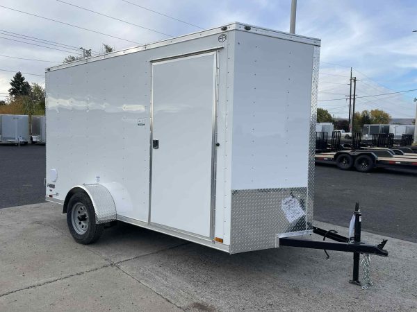 2026 Cargo Mate 6 x 12 E-Series Enclosed Trailer **6" Extra Height**