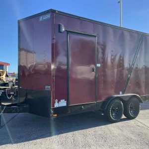 2026 Cargo Mate 8 x 14 E-Series Enclosed Trailer **12" Extra Height**