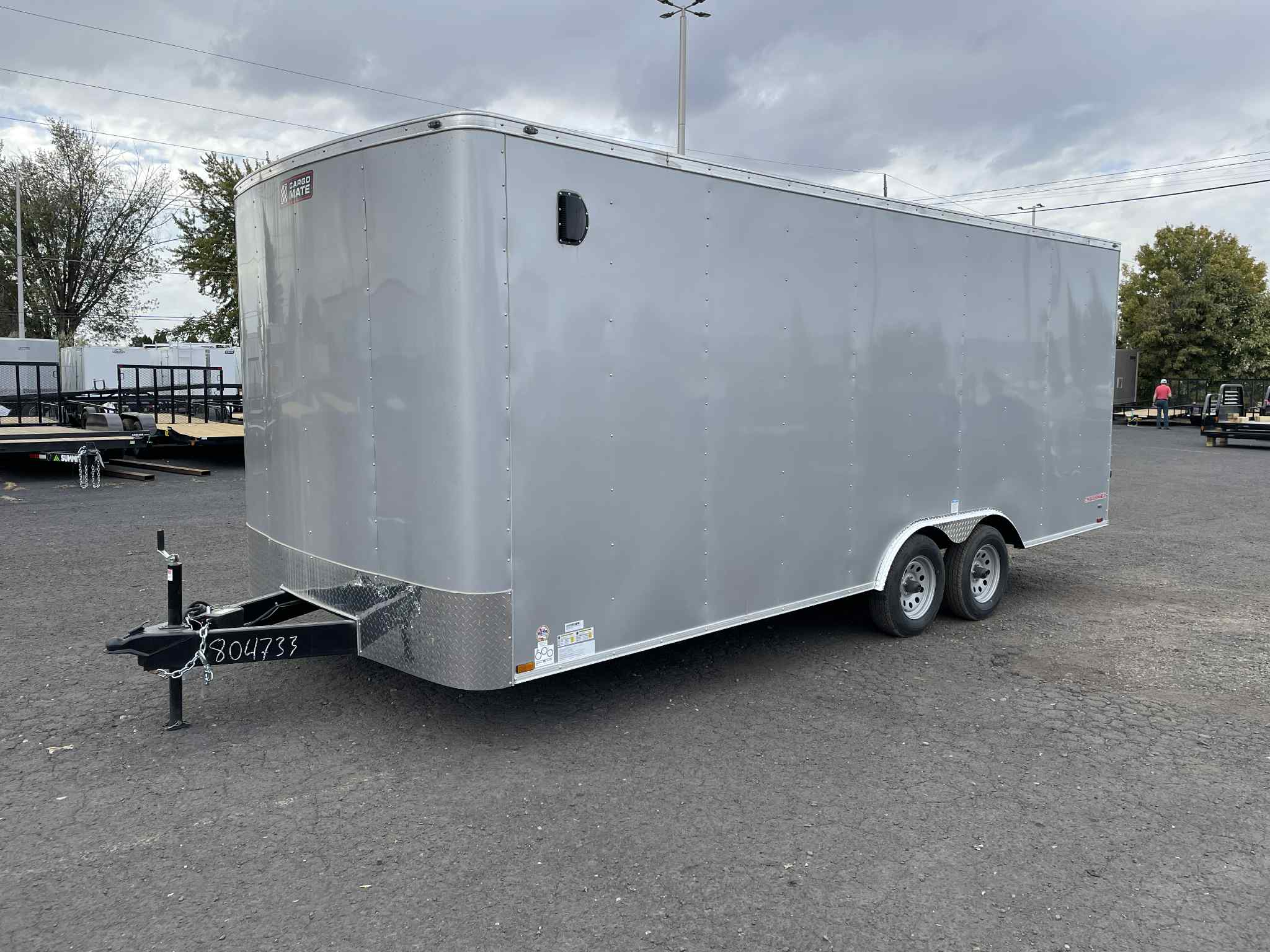 2026 Cargo Mate 8.5 x 20 Challenger Enclosed Trailer **6" Extra Height** - Image 2