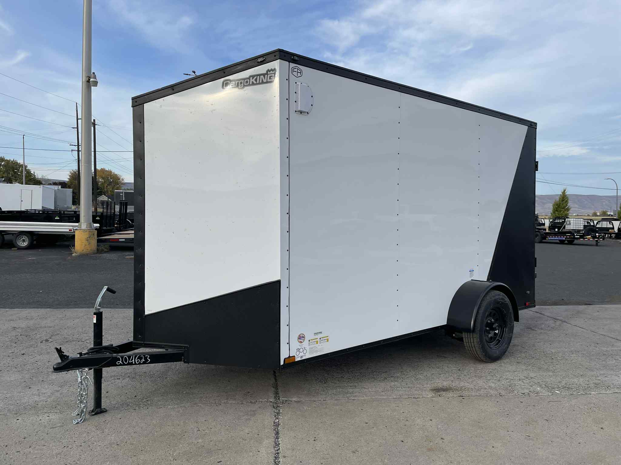 2026 Cargo King 6 x 12 Nomad Enclosed Trailer **GVWR 3k** - Image 2