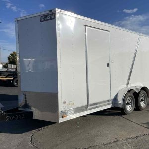 2026 Cargo Mate 7 x 16 E-Series Enclosed Trailer **12" Extra Height**