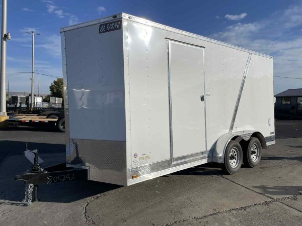 2026 Cargo Mate 7 x 16 E-Series Enclosed Trailer **12" Extra Height**
