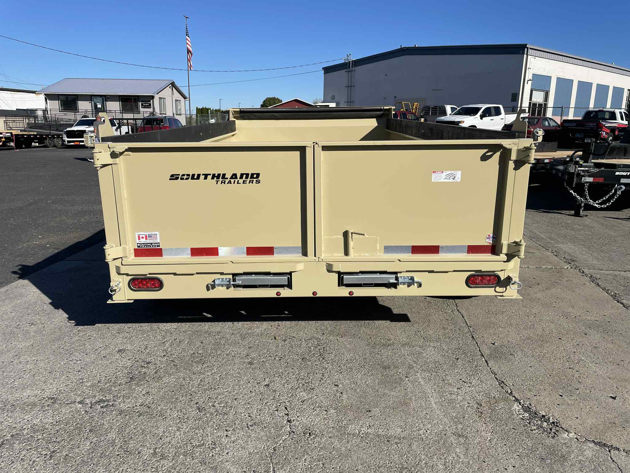 2026 Southland 7' x 14' 14k Dump Trailer **Slide in Ramps** - Image 4