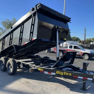 2026 Big Tex 83 x 14 14TD Telescopic Dump Trailer **4' High Sides**
