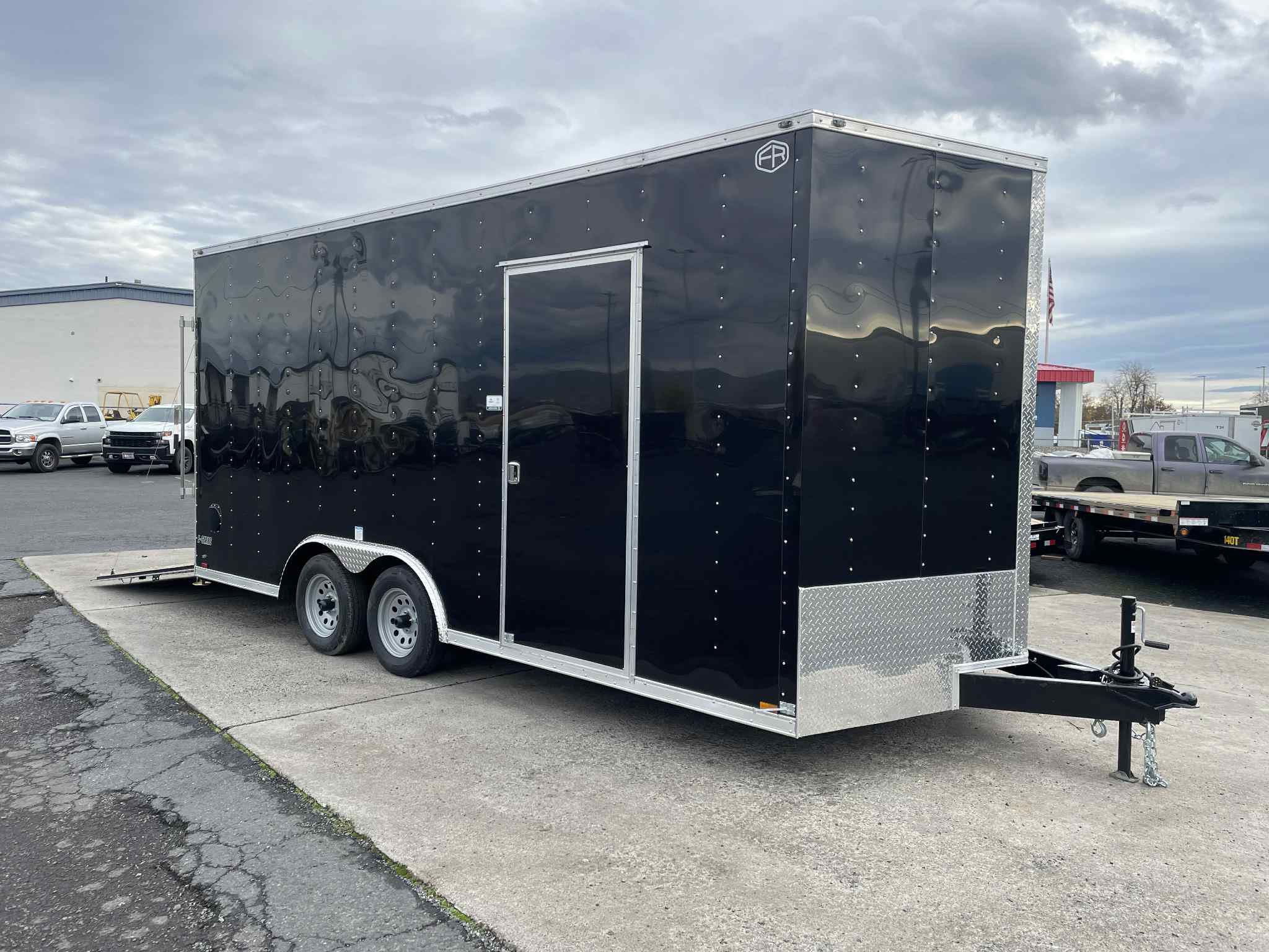 2026 Cargo Mate 8.5 x 18 E-Series Enclosed Trailer **12" Extra Height**
