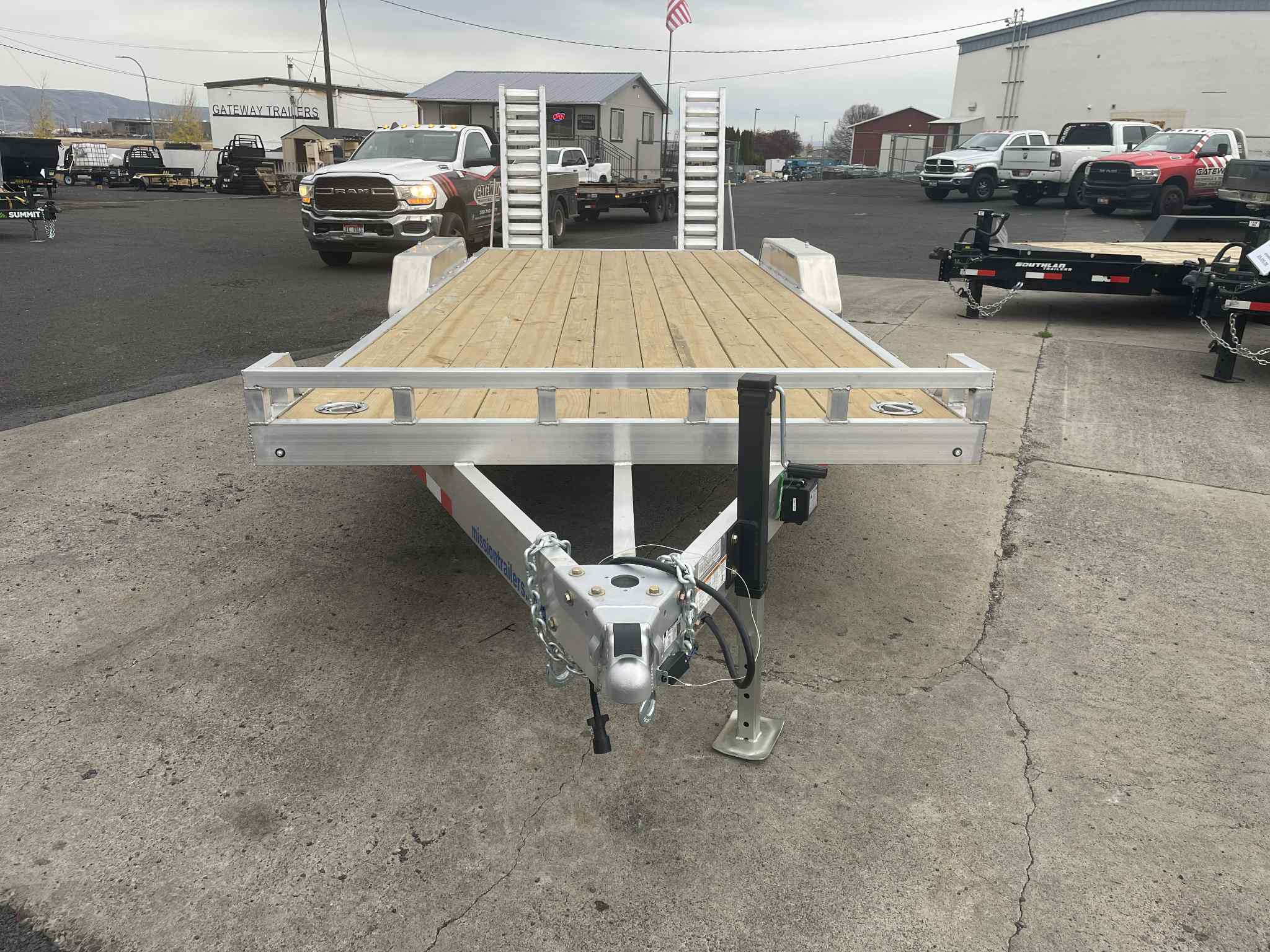 2026 Mission 83 x 20 Equipment Trailer **GVWR 9.9k** - Image 3