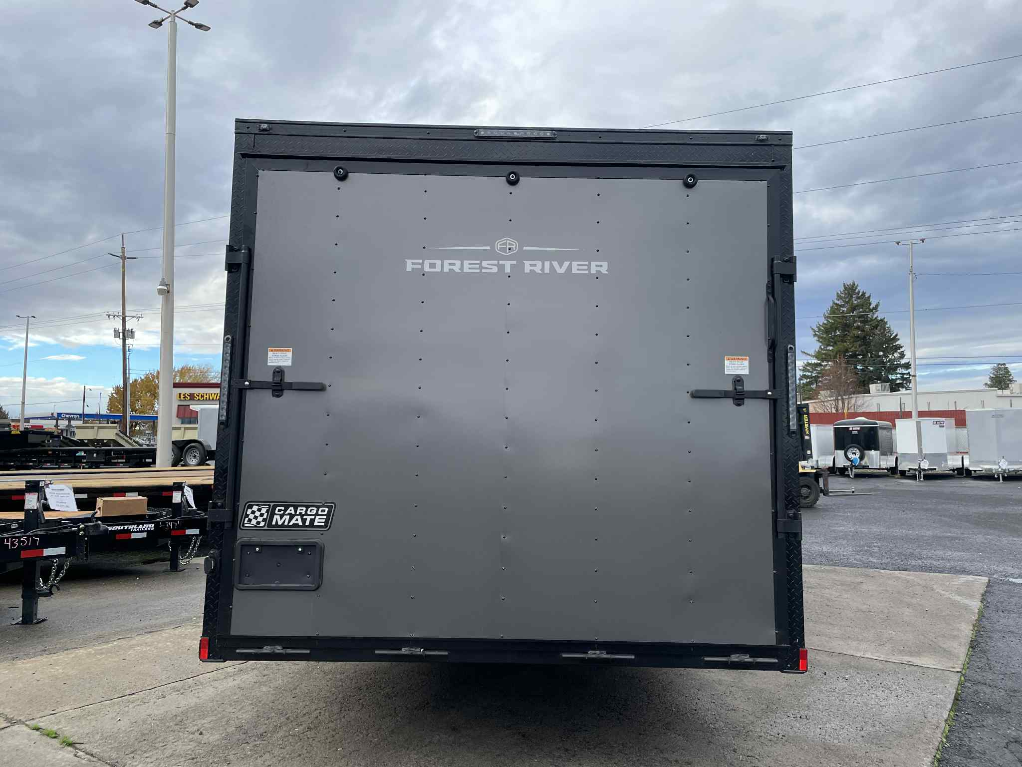 2026 Cargo Mate 8.5 x 24 E-Series Enclosed Trailer **6" Extra Height** - Image 4
