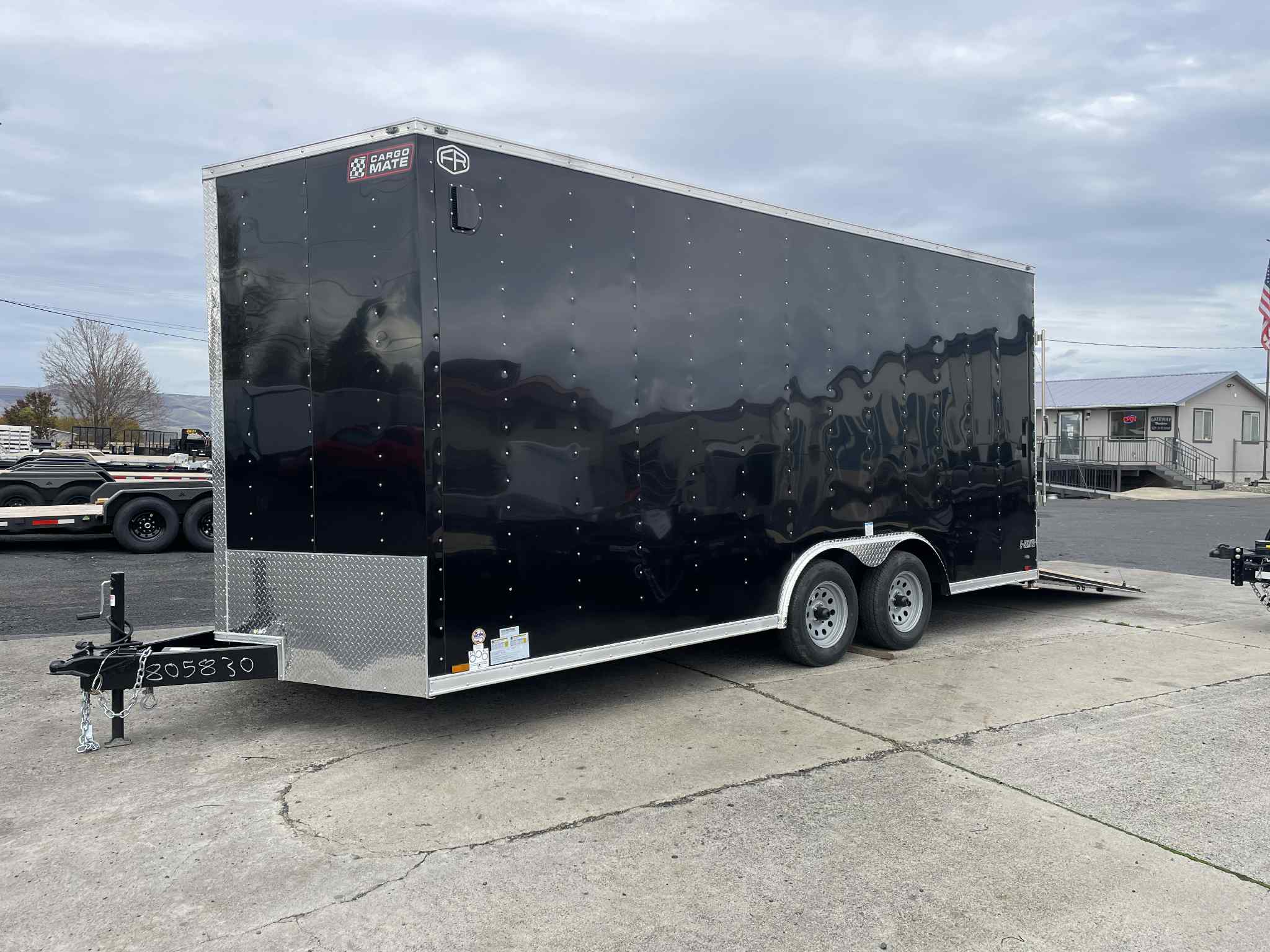 2026 Cargo Mate 8.5 x 18 E-Series Enclosed Trailer **12" Extra Height** - Image 2