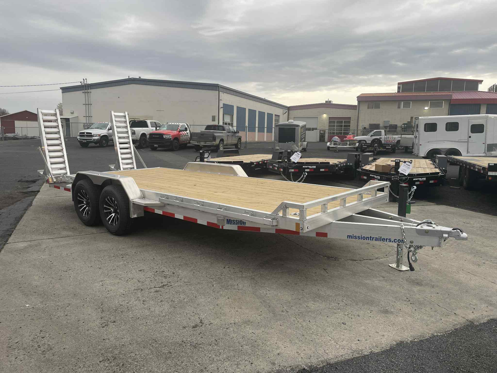 2026 Mission 83 x 20 Equipment Trailer **GVWR 9.9k**