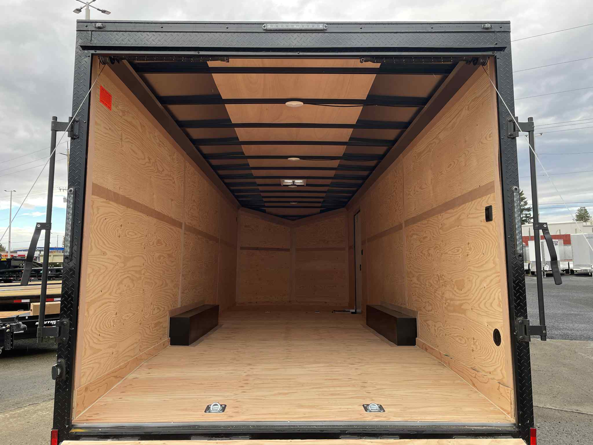 2026 Cargo Mate 8.5 x 24 E-Series Enclosed Trailer **6" Extra Height** - Image 6