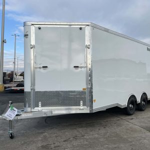 2026 Mission 8.5 x 16 Enclosed Snow Trailer **9" Extra Height**