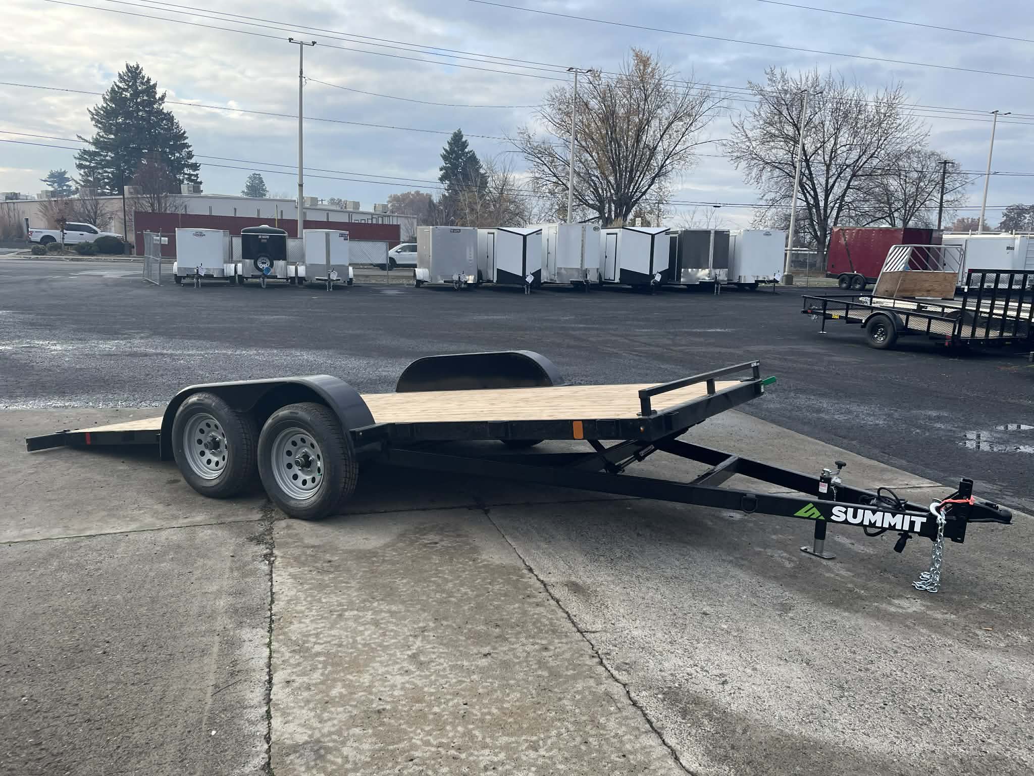 2026 Summit 7 x 16 Alpine Full Tilt Trailer **GVWR 7k**