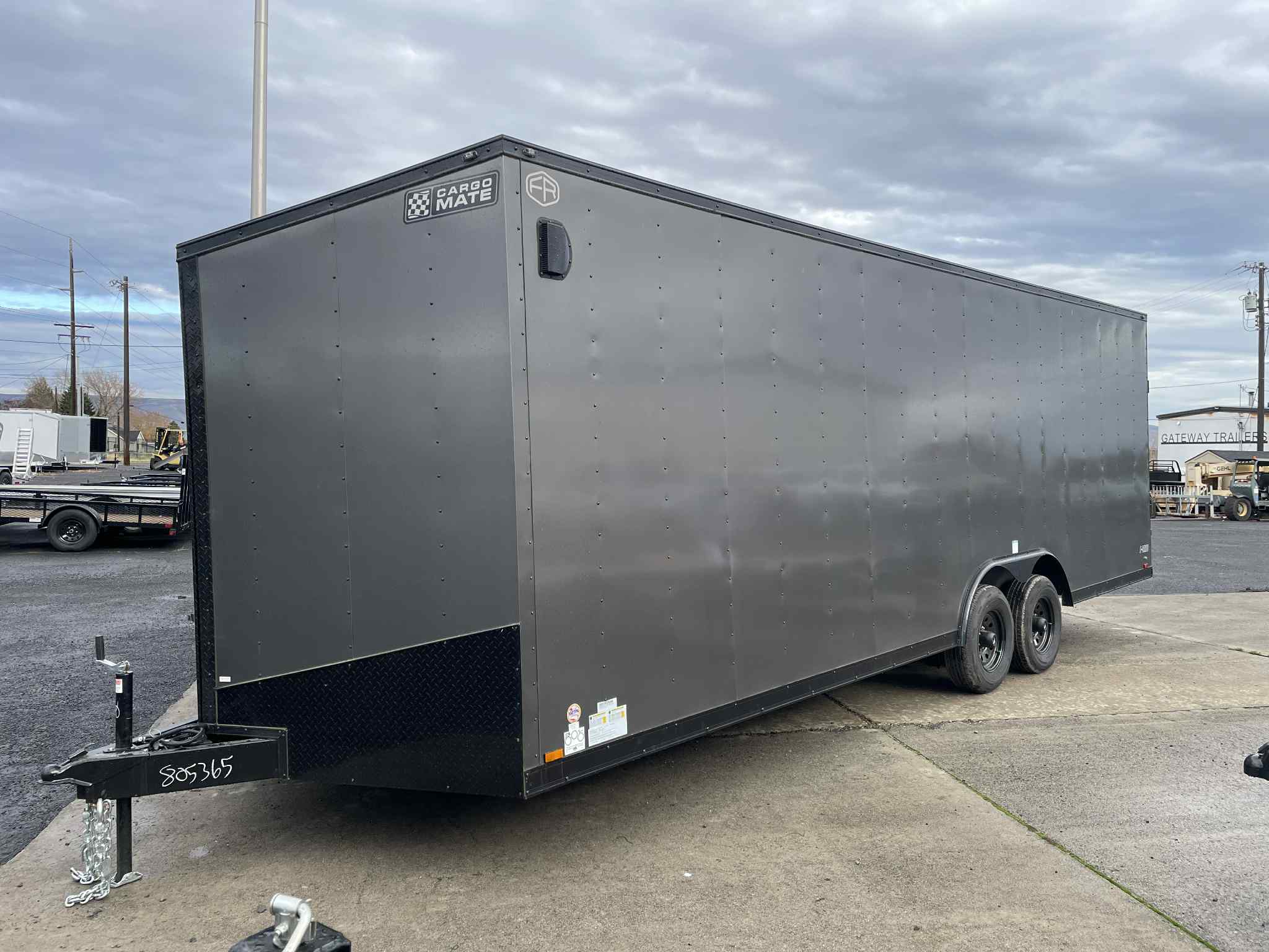 2026 Cargo Mate 8.5 x 24 E-Series Enclosed Trailer **6" Extra Height** - Image 2