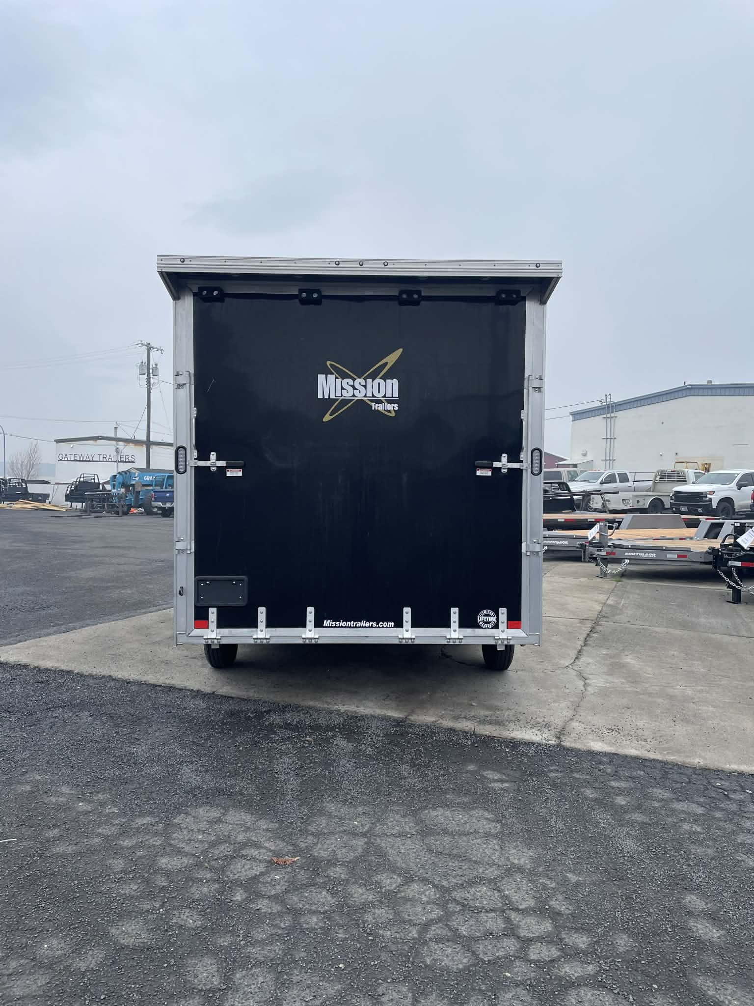 2026 Mission 8.5 x 16 Enclosed Snow Trailer - Image 4