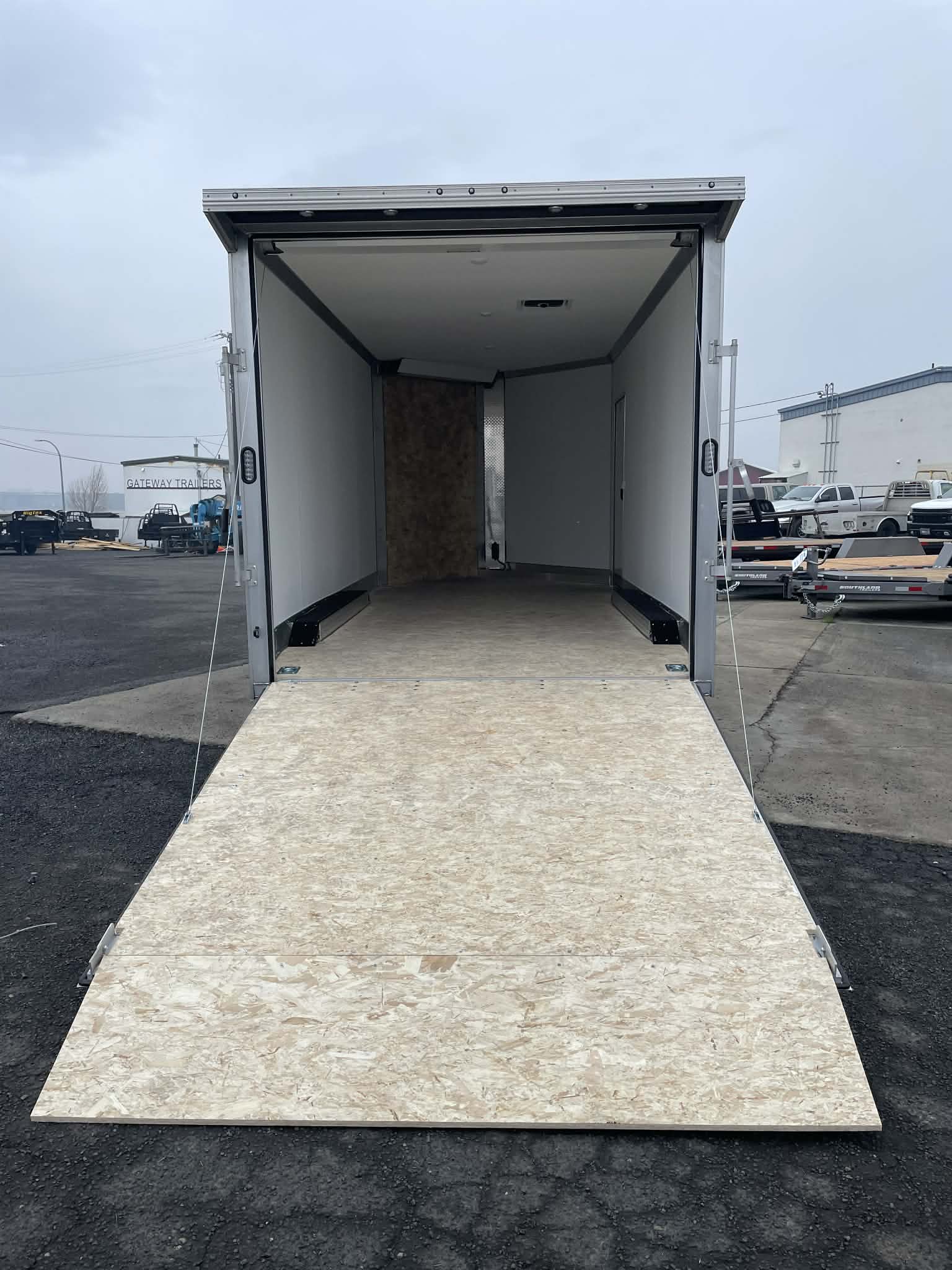 2026 Mission 8.5 x 16 Enclosed Snow Trailer - Image 2