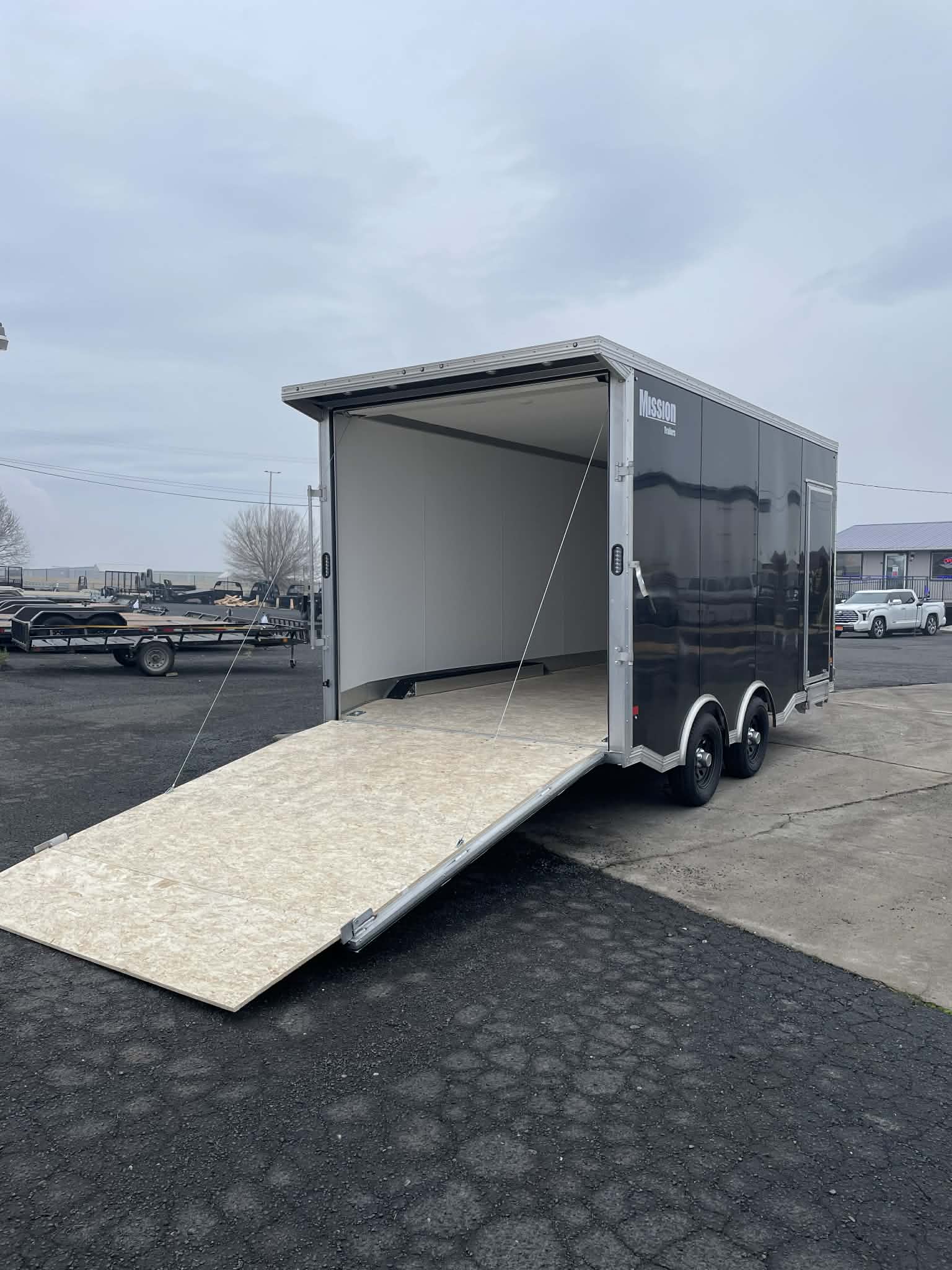 2026 Mission 8.5 x 16 Enclosed Snow Trailer - Image 5
